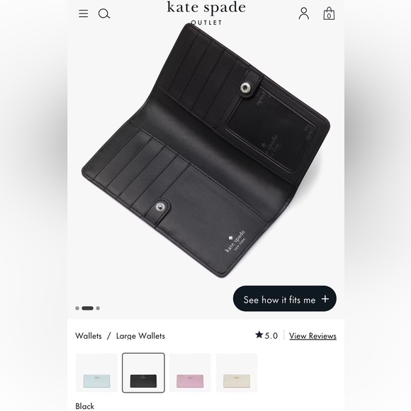 Kate Spade NY ♠️EMERSON PLACE LAWREN SHOULDER BAG and Wallet SET - Picture 6 of 15